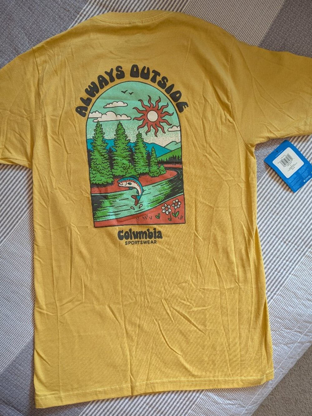 Columbia Sportswear Men's Cotton T-Shirt - Size S - Brand New w/Tags